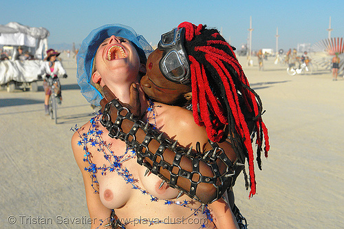 vampire and virgin - burning-man 2006