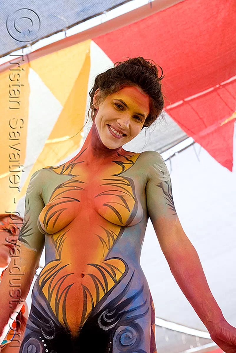 Burning Man - Body Paint