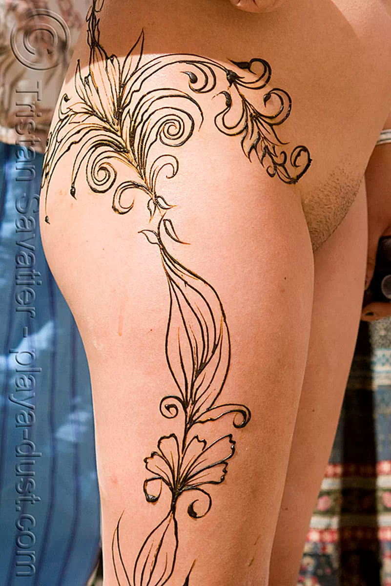 Burning Man - Full Body Mehndi - Henna Tattoo