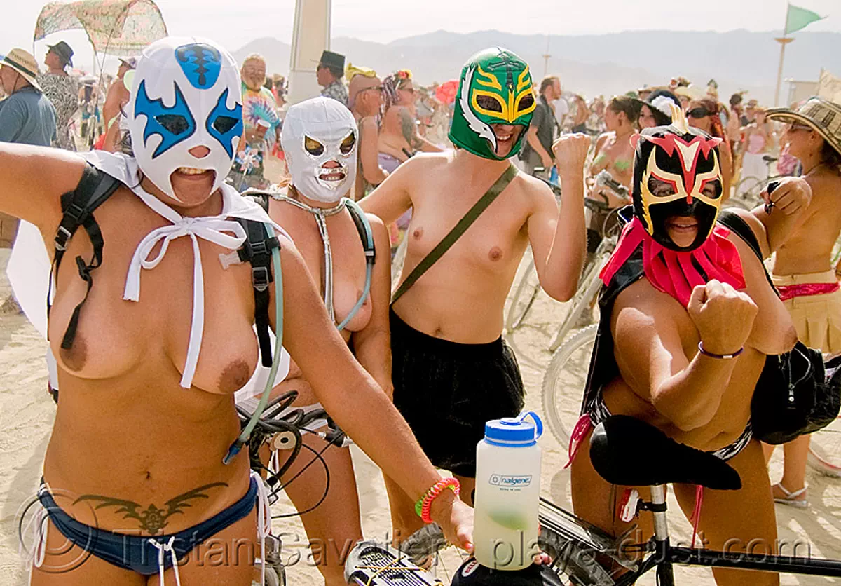 Burning Man - Wrestlers